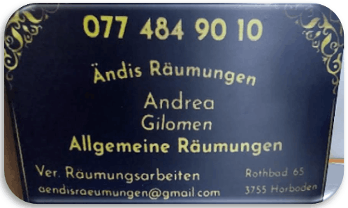 Ändis Räumungen